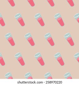 Lovely and cute sweets seamless pattern