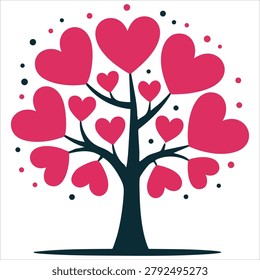 Lovely decorative artwork displaying endearing valentines on a neutral white background layout