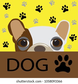 Lovely dog background