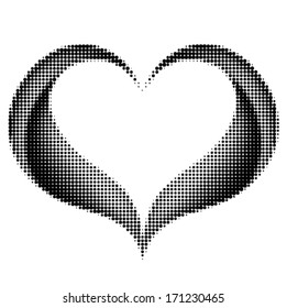 lovely dotted heart