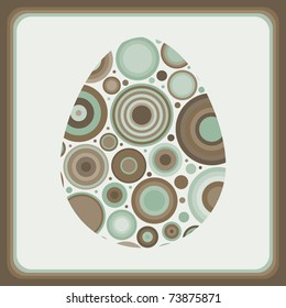 lovely easter egg card