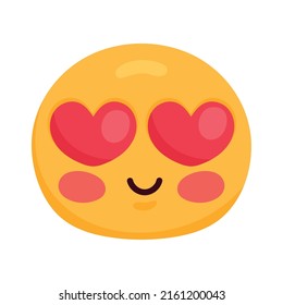 lovely emoji face character icon