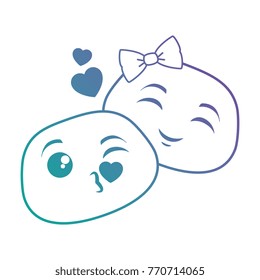 lovely emoji faces icon