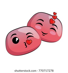 lovely emoji faces icon