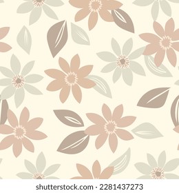 A lovely floral background in pretty pastel shades, perfect for adding a touch of spring to any project