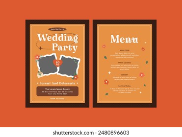 Lovely Frames Wedding Invitation Cards