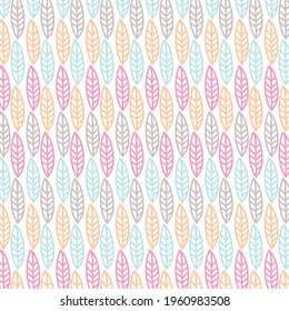 Lovely fund and colorful pattern in pastel tones