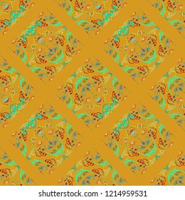 Lovely gradient multicolor abstract background pattern seamless.