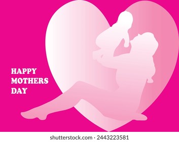 Lovely Happy mothers day greeting card