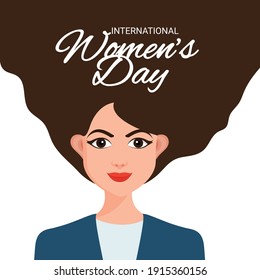lovely happy women's day international celebration background. 8 March, Happy International Women's Day