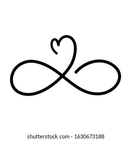 987 Infinity heart tattoo Images, Stock Photos & Vectors | Shutterstock