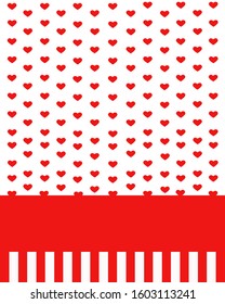 Lovely heart. Heart pattern. background look sweet and beautiful for lovers or valentine theme. 