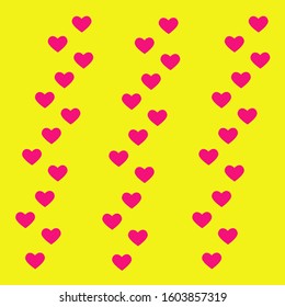 Lovely heart. Heart pattern. background look sweet and beautiful for lovers or valentine theme. 