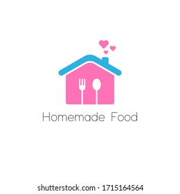 Lovely homemade food logo designs vector, food and beverages vector illustration