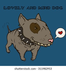 lovely and kind dog