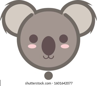 Lovely koala always smiling for you