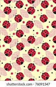 lovely ladybug pattern