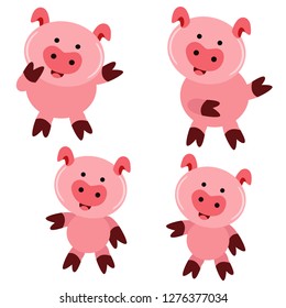 Lovely Little Pig Illustration