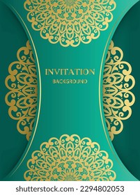 Lovely luxury decorative mandala background design. Ornamental floral loyal frame, greeting and invitation card.  decoration. India, Indian, Arabic, Damask, Asian, Turkish, Dubai,