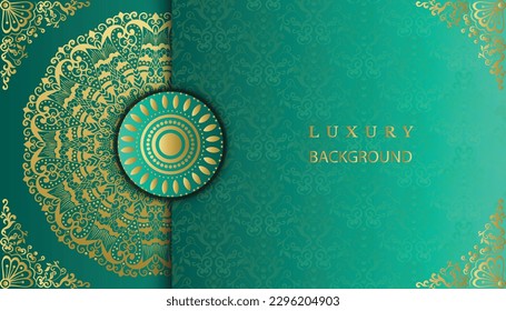 Lovely luxury decorative mandala background design. Creative gorgeous beautiful greeting card. India, Indian, Arabic, Damask, Asian, Turkish, Dubai, Decoration, Decorative, Ornament, Ornamental, 