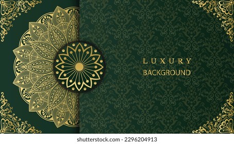 Lovely luxury decorative mandala background design. Creative gorgeous beautiful greeting card. India, Indian, Arabic, Damask, Asian, Turkish, Dubai, Decoration, Decorative, Ornament, Ornamental, 