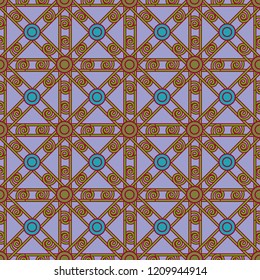 Lovely magical abstract background multicolored seamless.