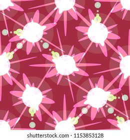 Lovely magical abstract object glow splash background seamless.