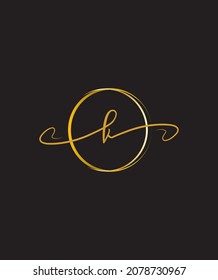 A lovely modern classic calligraphy typefaces K vector logo template