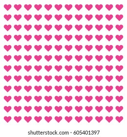 lovely pink hearts