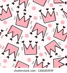 Lovely Princess Crown Pattern