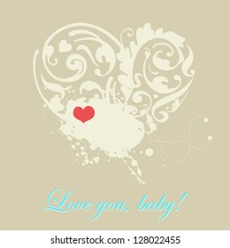 Lovely romantic card