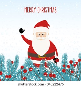 Lovely Santa Claus Design