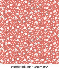 Lovely seamless floral pattern, vector.