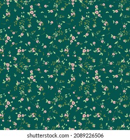 Lovely seamless floral pattern, vector.