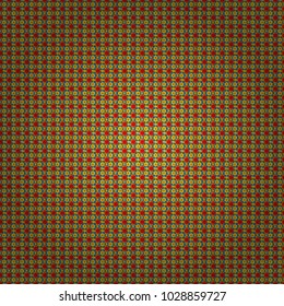 Lovely seamless pattern with abstract vector flowers in yellow, blue and orange colors. Perfect for your project, wedding, greeting card, packaging, wallpaper, pattern, texture, cover, Birthday.