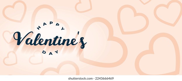 lovely social media banner for couples on valentines day event vector 