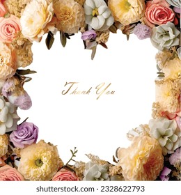 Lovely spring flowers and unique bundle design