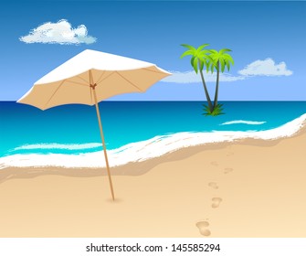Lovely summer landscape