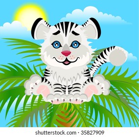  Lovely tiger toddler