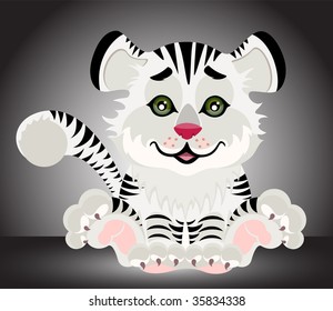  Lovely tiger toddler