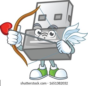 A lovely USB wireless adapter Cupid with arrow and wings