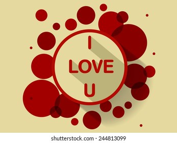 A lovely valentine design.