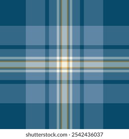 Lovely vector background check, jacket texture plaid seamless. Indoor tartan pattern textile fabric in cyan and pastel colors palette.