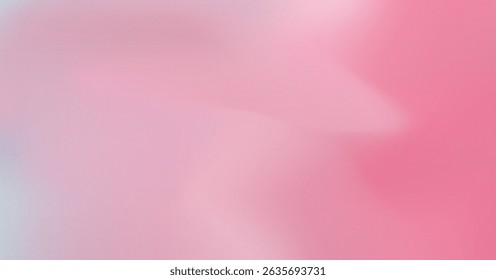 Lovely vector light pastel pink mesh gradient background with halftone dots shadow texture. Abstract soft rose and pale violet dotted digital watercolor for liquid concept, fluid banner design