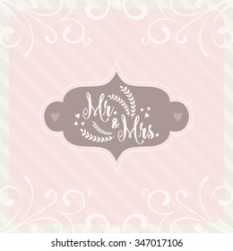 Lovely Vintage Invitation