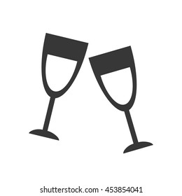 lovely wedding icon, vector illustration eps10 isolated