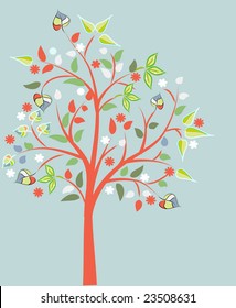 Lovely whimsical tree