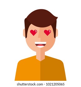 lovely young man avatar character