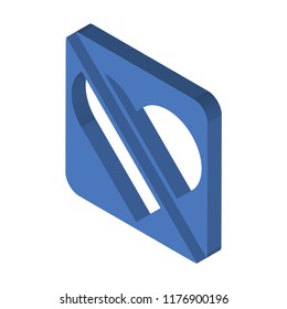 Lovemaking isometric left top view 3D icon