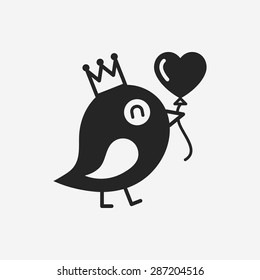 lover birds icon